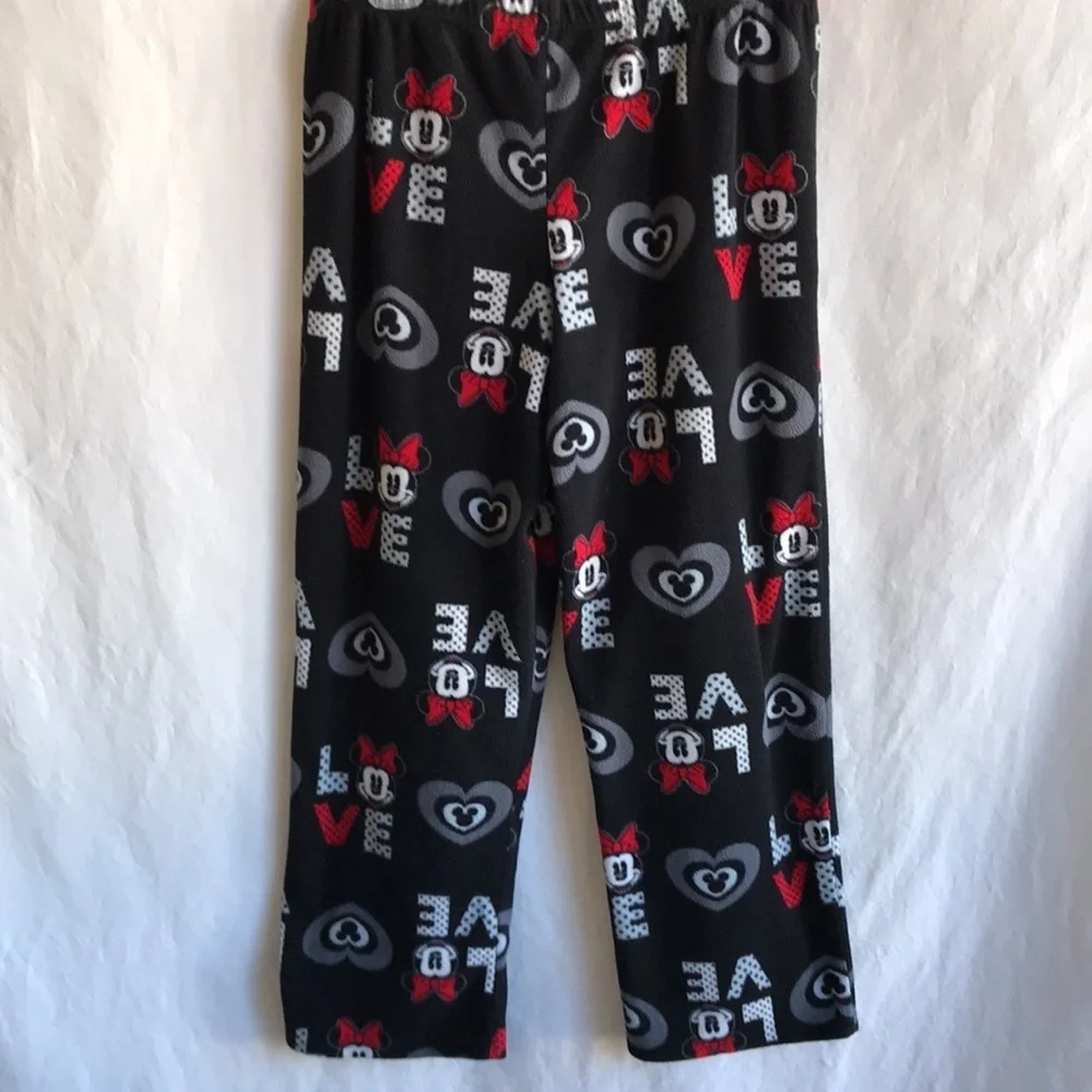 Disney Minnie and Mickey Mouse “Love” sleep / lounge pants, size L - Picture 5 of 11